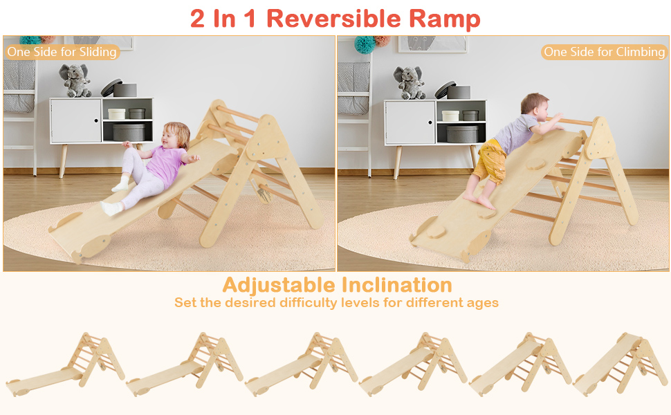 2-in-1 reversible ramp