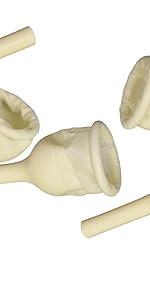 50 Rubber Urinal Bag Male External Catheter Single use 50 Count