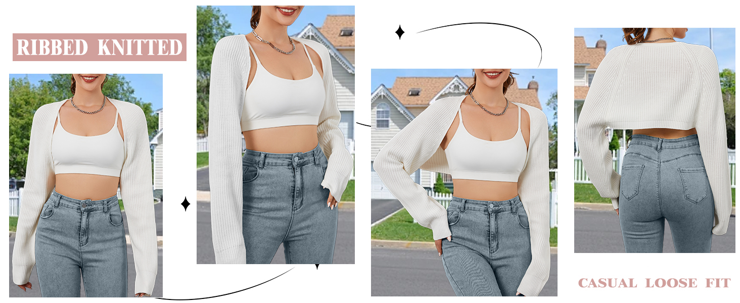 cropped sweaters for women