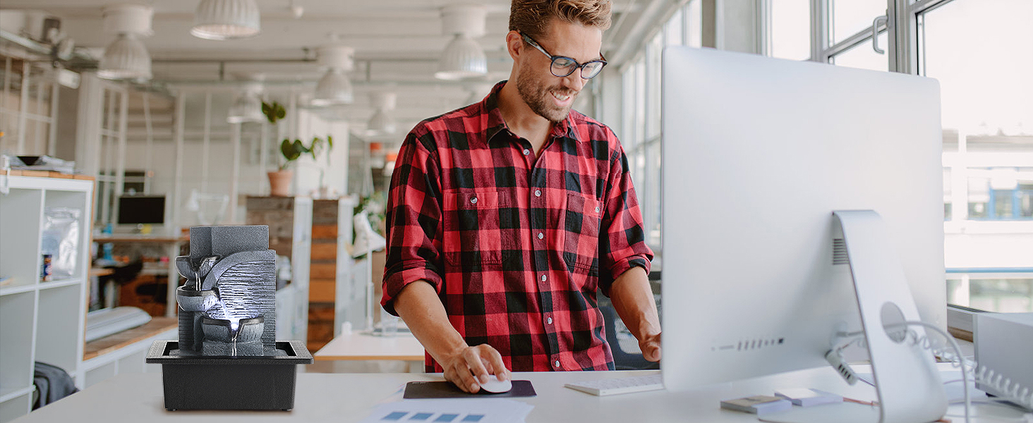 indoor water fountain