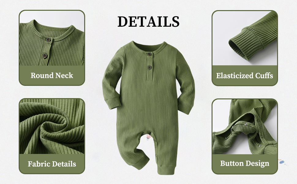 Baby Boy Girl Rompers