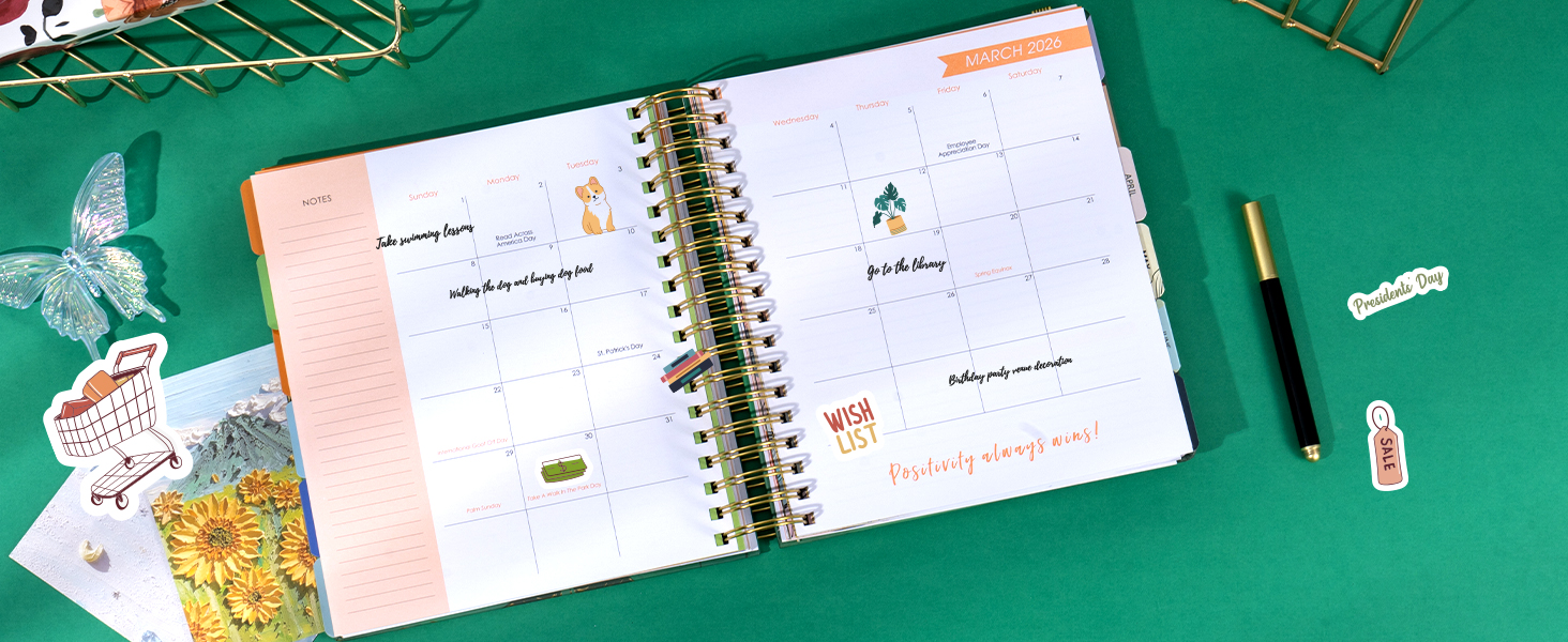 weekly appointment book 2025-2026