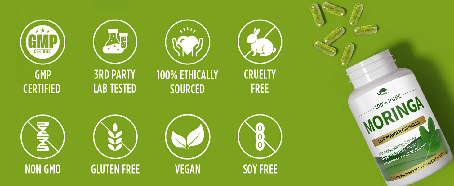 moringa powder capsule