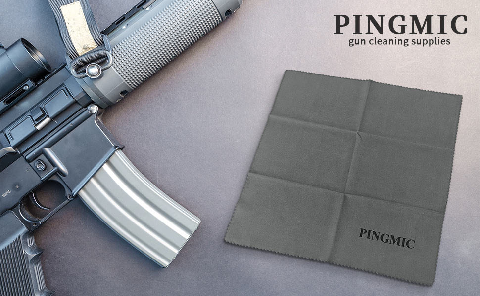 Silicon Gun Cloth 2 Pack 12"x12" Gun Cleaning Cloth Gun