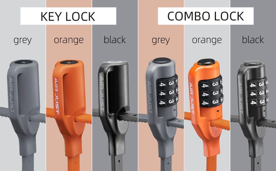 Ziptie Bike Lock Combination Small Cable Lock Lightweight