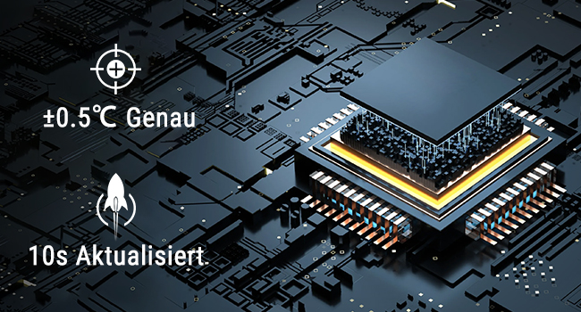 Feuchtigitsmessgerät Raumluft -Luftfeuchtigkeitsmesser