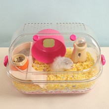 TAFIT　ハムスター　ケージ Amazon | Tafit ハムスター ケージ セット 全透明 回し車&給水