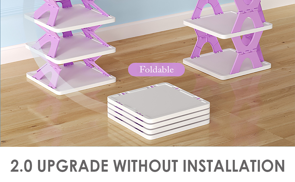 Foldable Shoe Rack