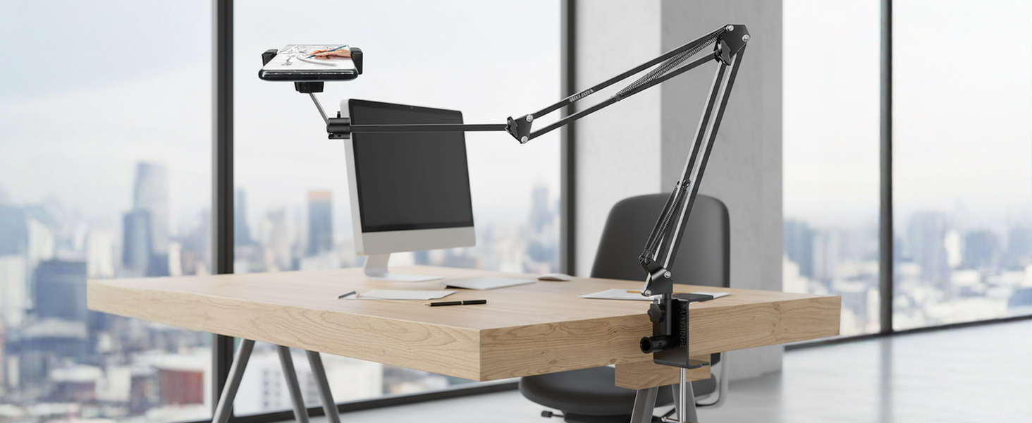 SPN-JGSP Overhead Video Mobile Stand with Extra Long Arm