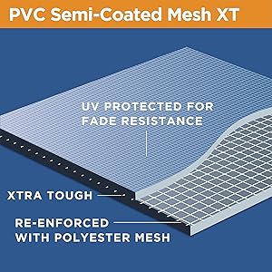 PVC Semi Coated Mesh