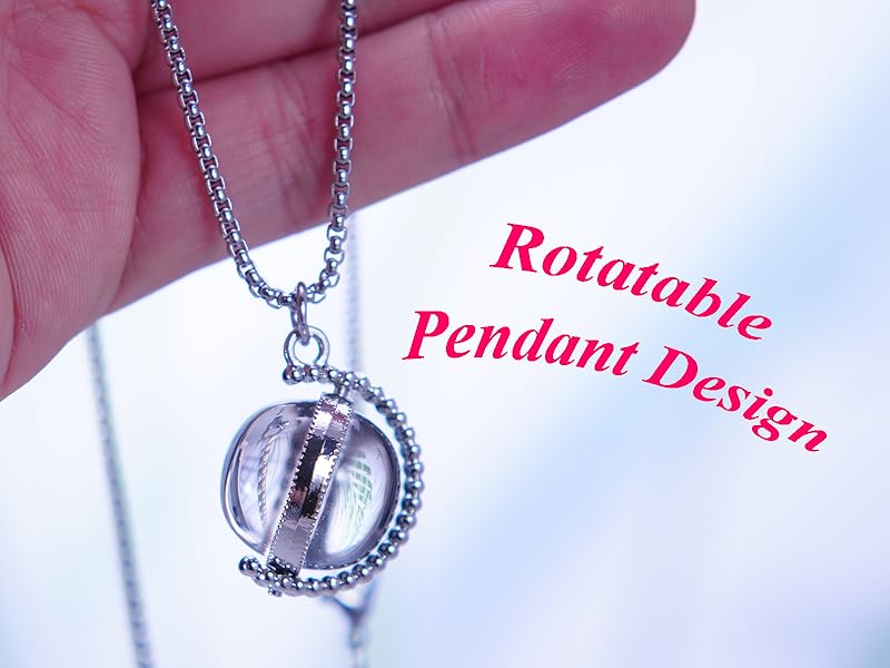 Amazon.com: 3D Custom Birth Moon Phase Necklace Jewelry with