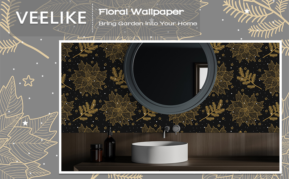 floral wallpaper