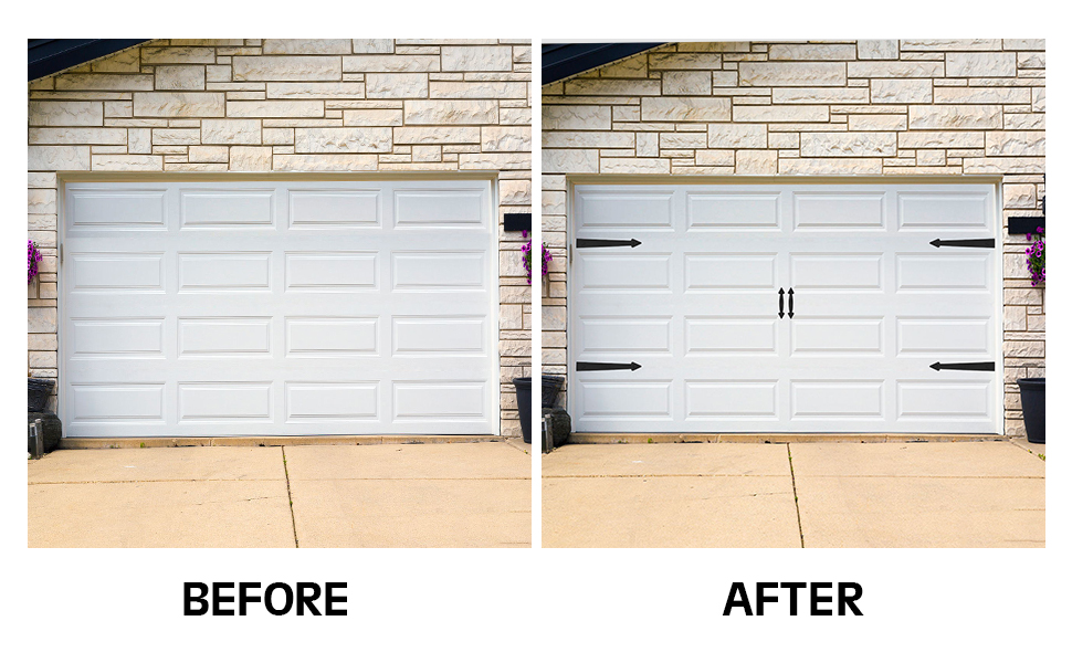 Garage Door Handle and Hinges, Garage Door