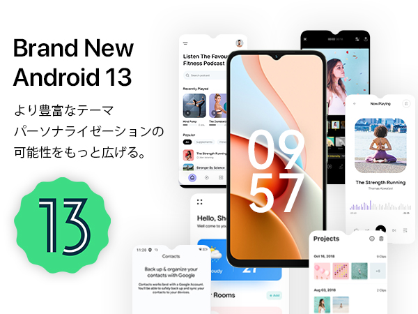 Amazon | UMIDIGI Android13 スマホ G3 スマートフォン 本体 7GB