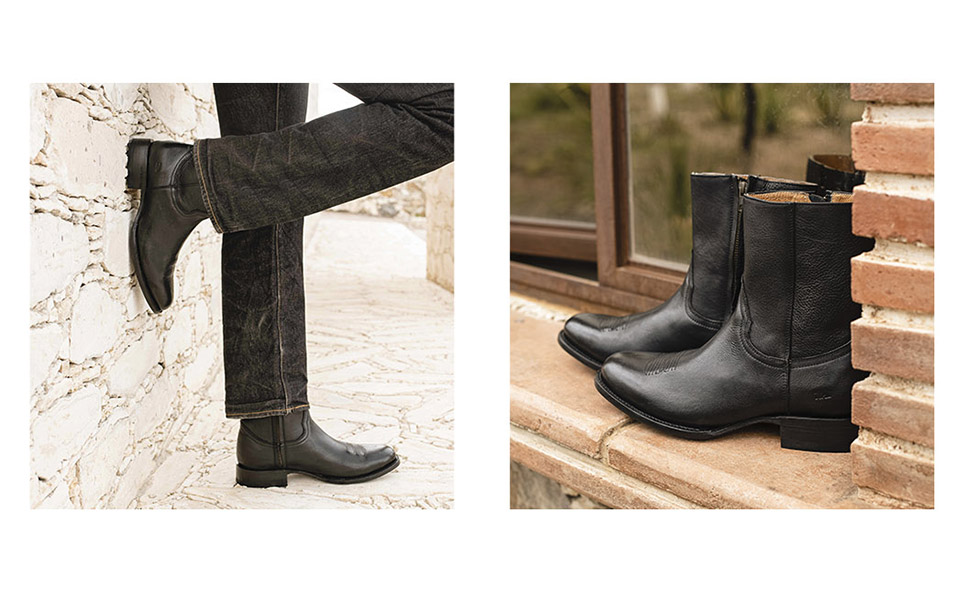 SIETE LEGUAS ワークブーツ Amazon.com | 7L SIETE LEGUAS - Men's Leather Cowboy Zip Boot