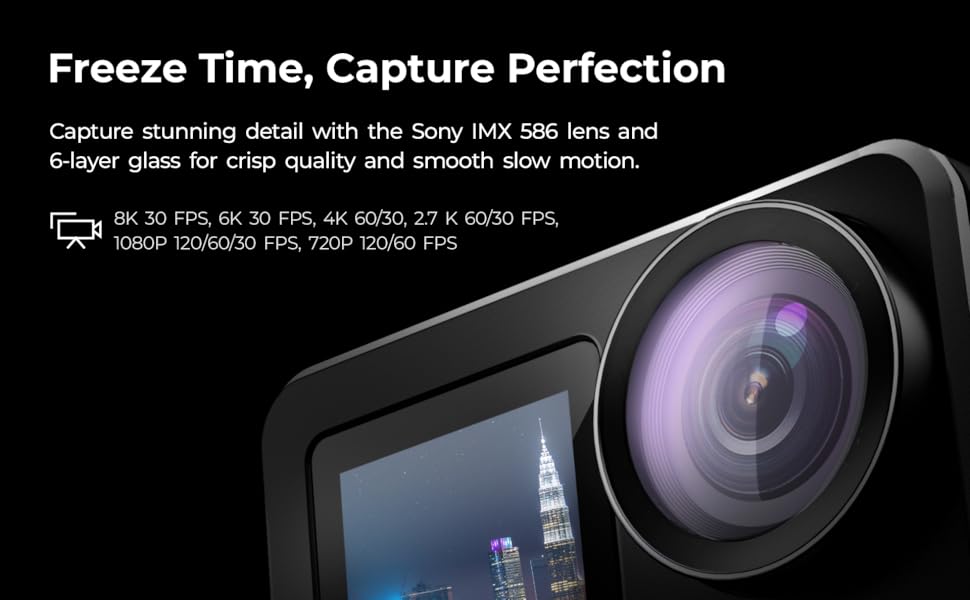 DIGITEK DAC 201 8K Ultra HD Waterproof Action Camera