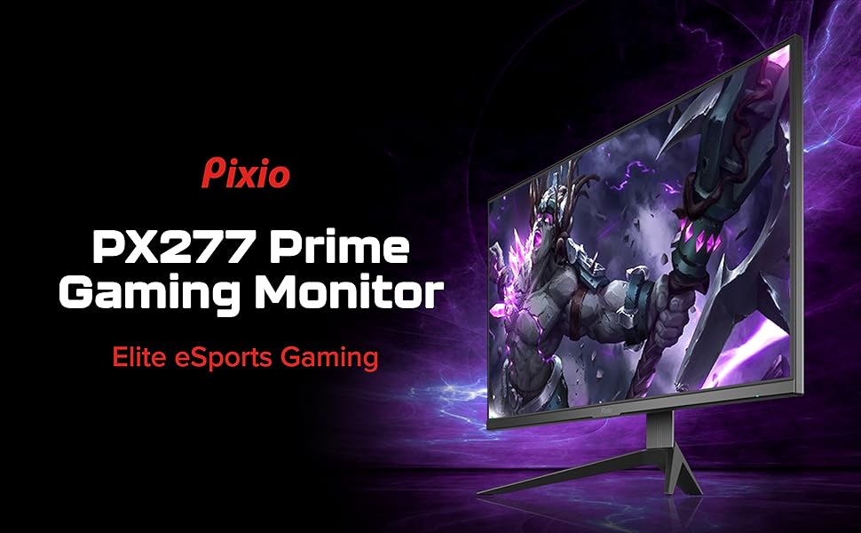 Pixio PX277 Prime 27 inch 165Hz IPS HDR WQHD 2560 x 1440 Wide Screen