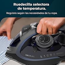 Sistema antigoteo Drip Block/Smart Auto OFF/Precision Tip/Suela anodizada