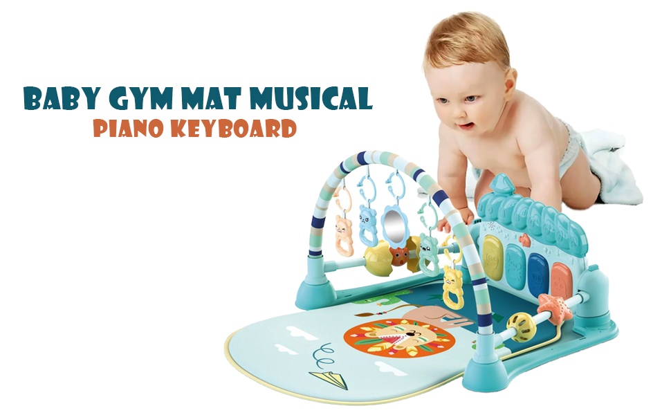Baby gym mat