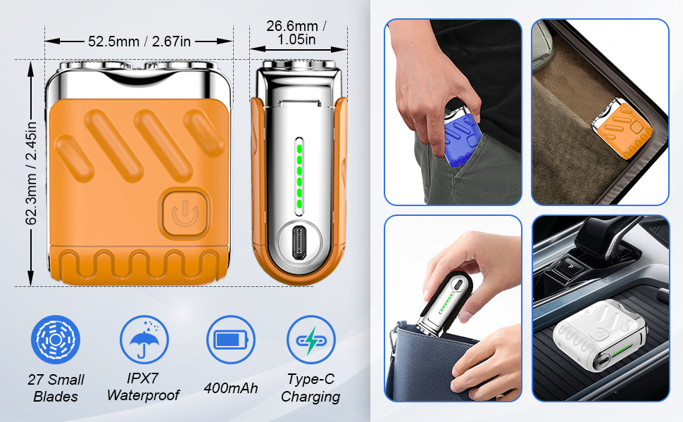 Luggage Electric Shaver
