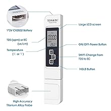 SPN-BFCC Digital Water TDS EC and Temperature Meter