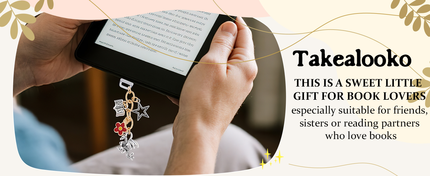 dust plug charm for kindle