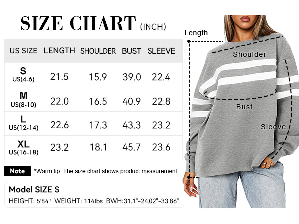Amazon.com: MASCOMODA Women's 2025 Striped Oversized