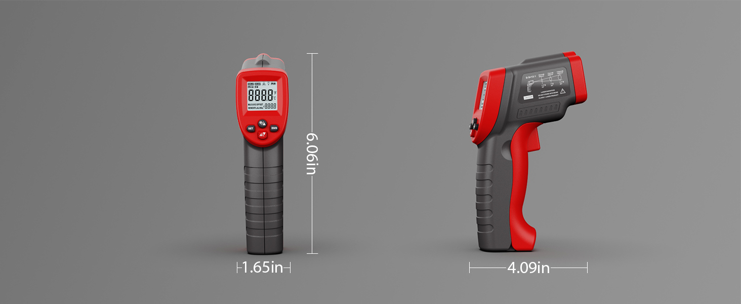 Wintact Infrared Thermometer Gun, Digital Laser Surface Thermometer