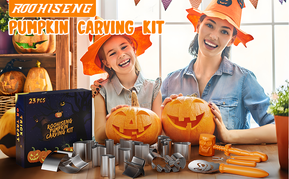 halloween pumpkin carving kit