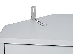 Tall Corner Cabinet for Bathroom - Narrow Space Saving Storage