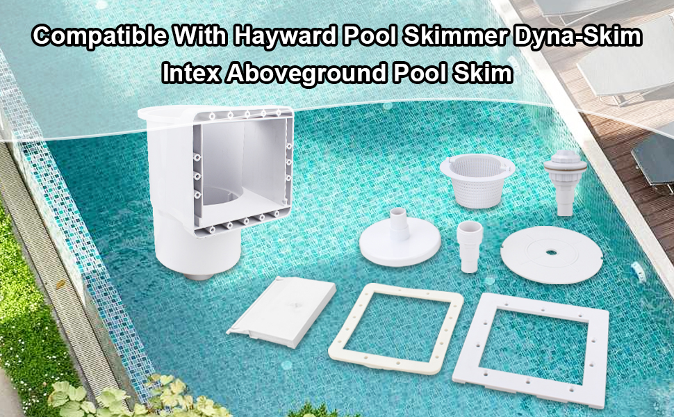 SUFULUNO Pool SP1091lx DynaSkim Above Ground Pool Skimmer