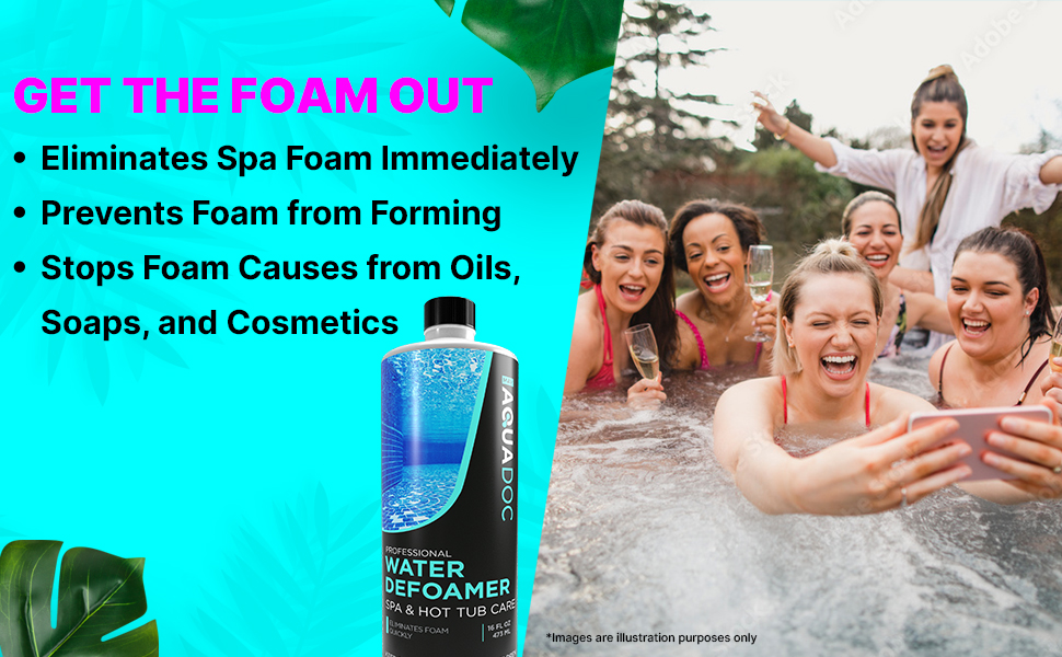 Hot Tub Defoamer & Spa Defoamer Spa Anti Foam & Hot Tub