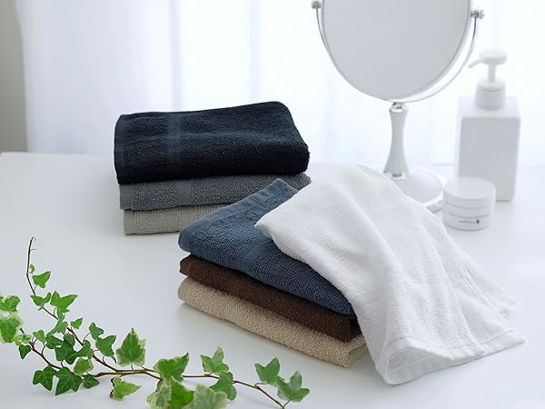 Amazon｜泉州タオル フェイスタオル 薄手(180匁) 日本製 綿100% 吸水