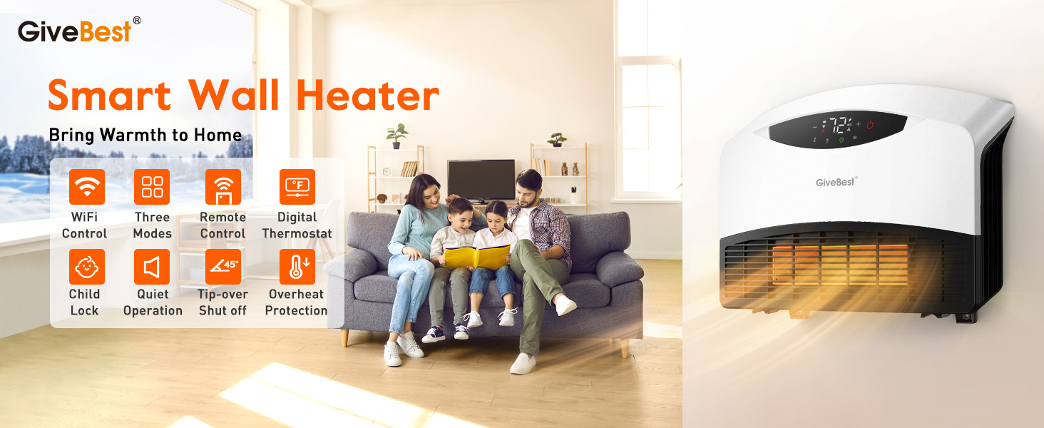 GiveBest Smart Wall Heater