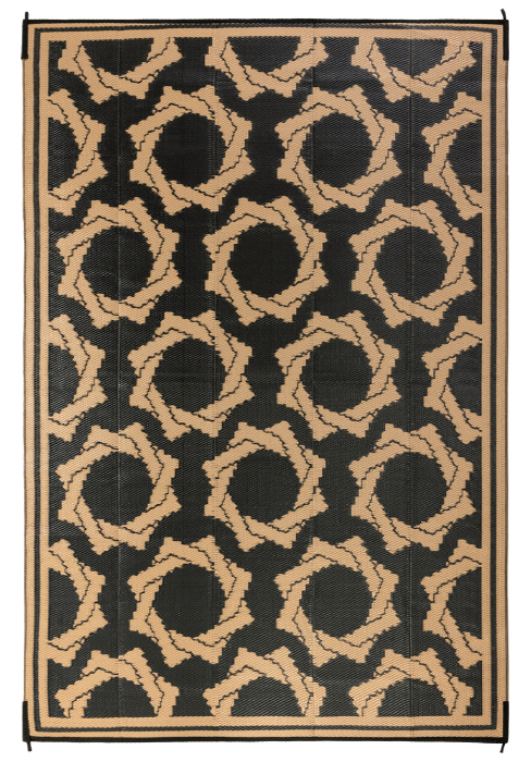 geometric outdoor rug