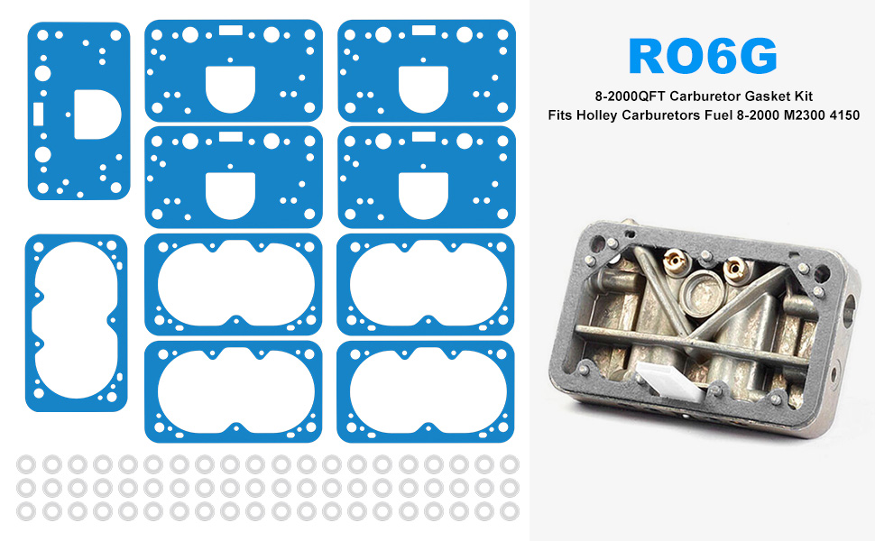 4150 Carburetor Gasket Kit for Holley Carburetors 82000QFT