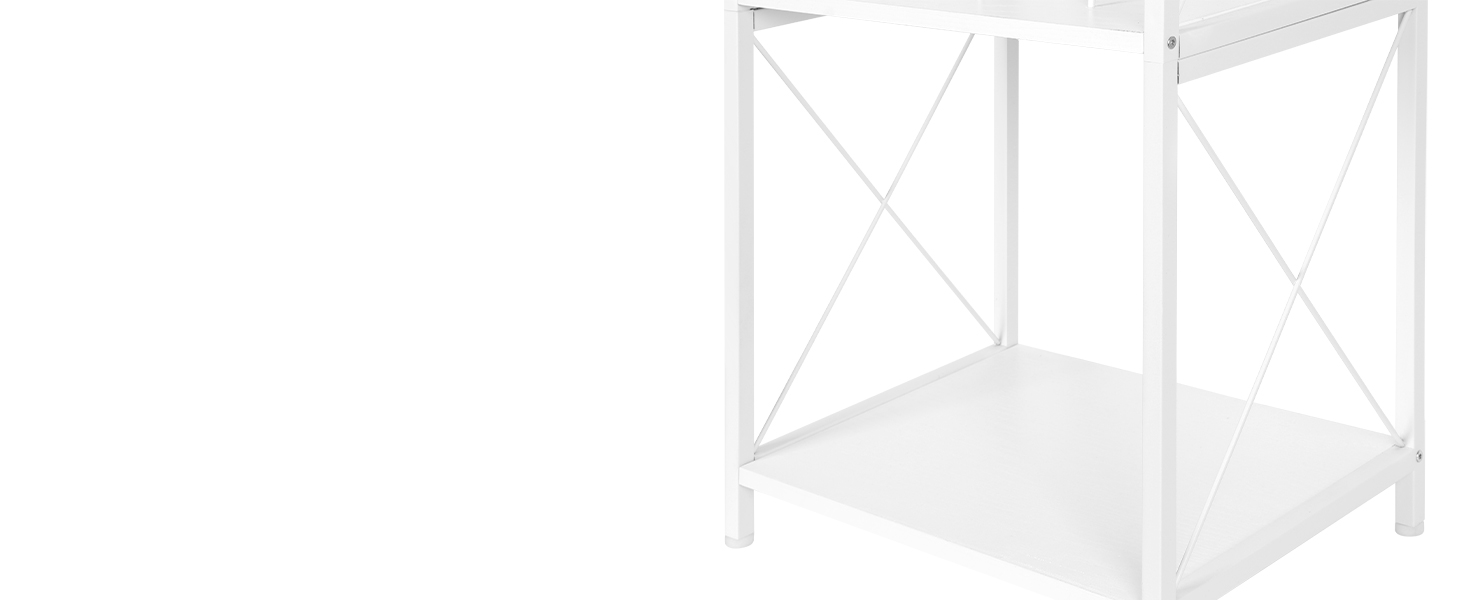 YBING Record Player Stand Turntable Stand with Record