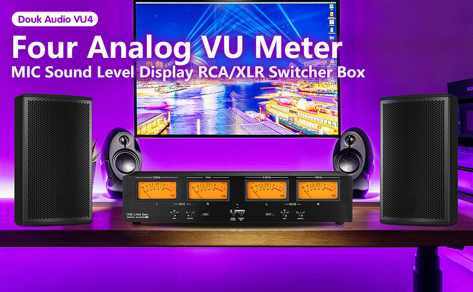 Douk Audio VUメーター Amazon.com: Douk Audio VU22 Dual Analog VU Meter Display DB
