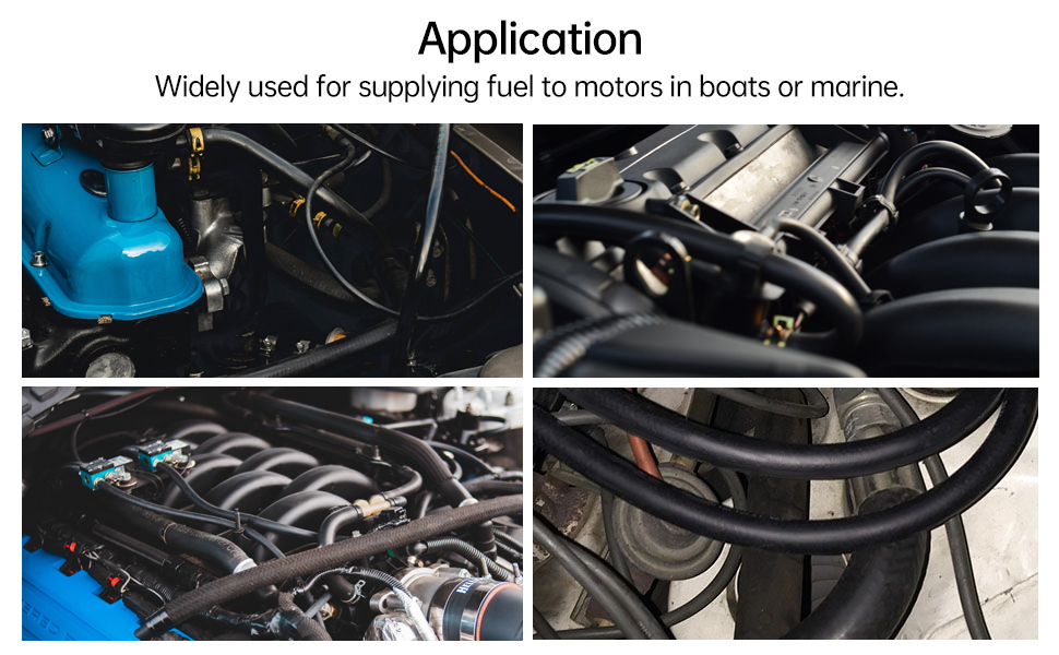 5/16 Fuel Line Hose SAE J1527 Type A115 Certified for