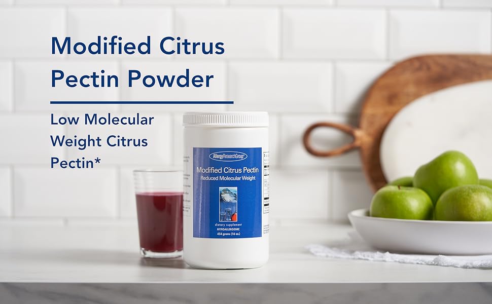 Allergy Research Group Modified Citrus Pectin Powder 16 oz by Allergy