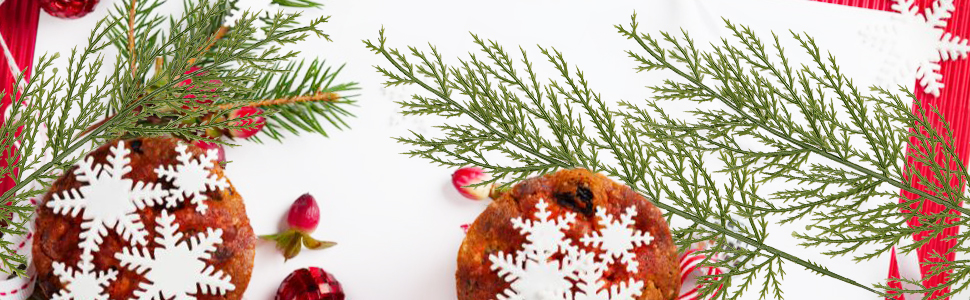 Artificial evergreen branches