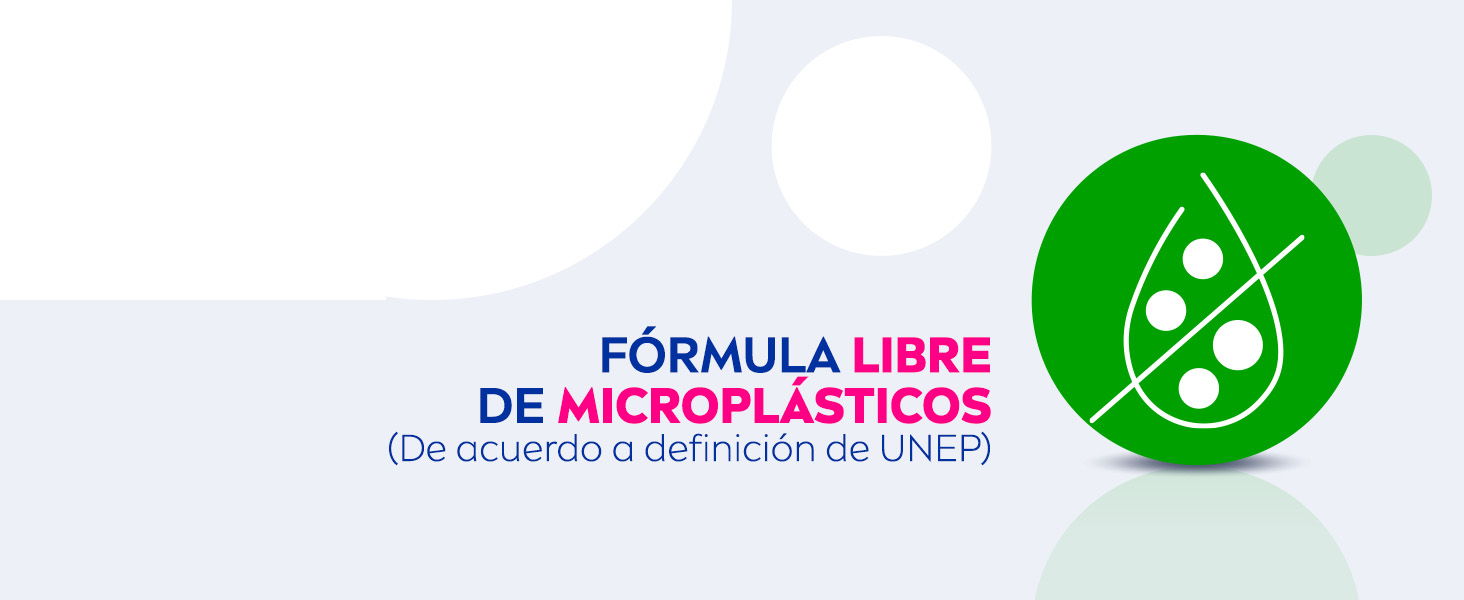 Fórmula libre de microplásticos