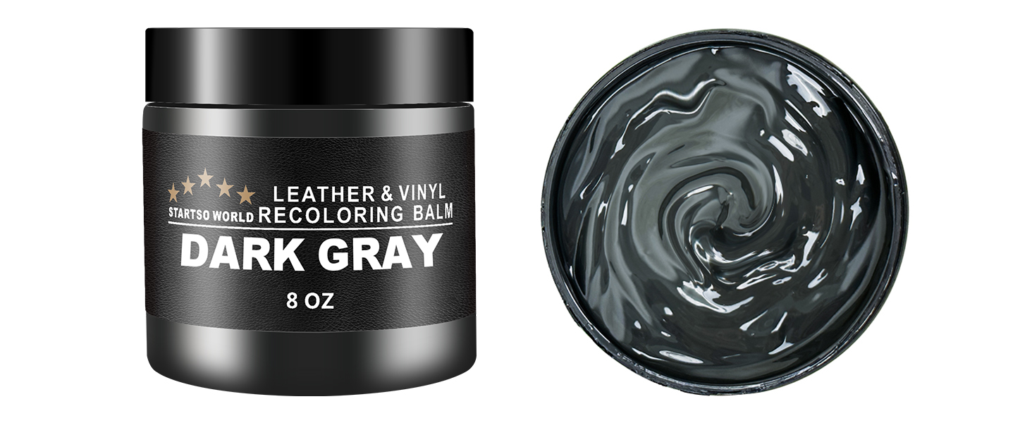 Leather Recoloring Balm with Mink Oil Leather Conditioner