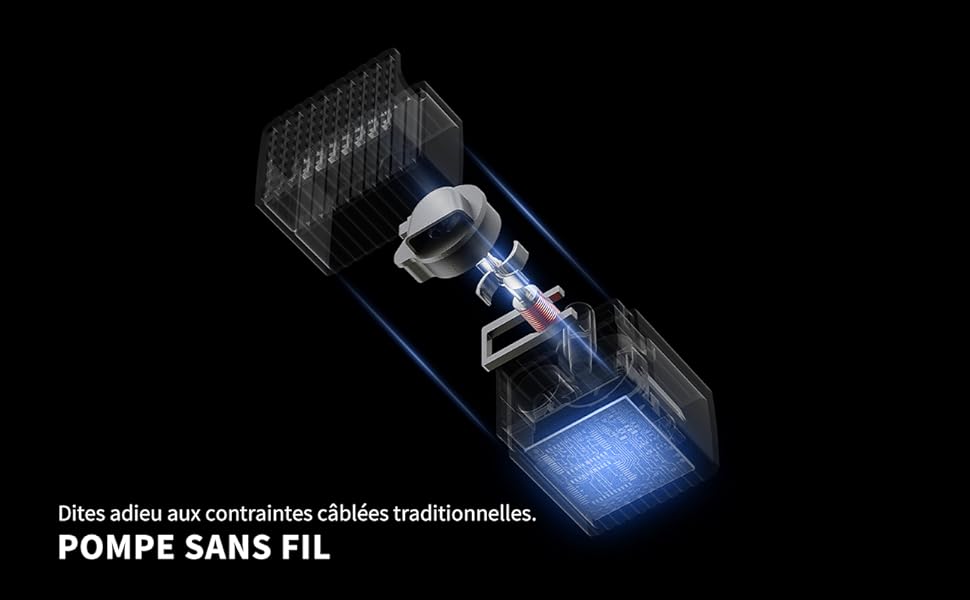 PETKIT Pompe à Eau Sans Fil , Distributeur D'Eau Intelligent Automatique Pour Chats Et Chiens, Réservoir Intérieur En Acier Inoxydable, Pas Facile à Elever Des Bactéries 14 W4X