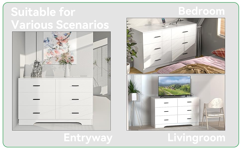 White Dresser