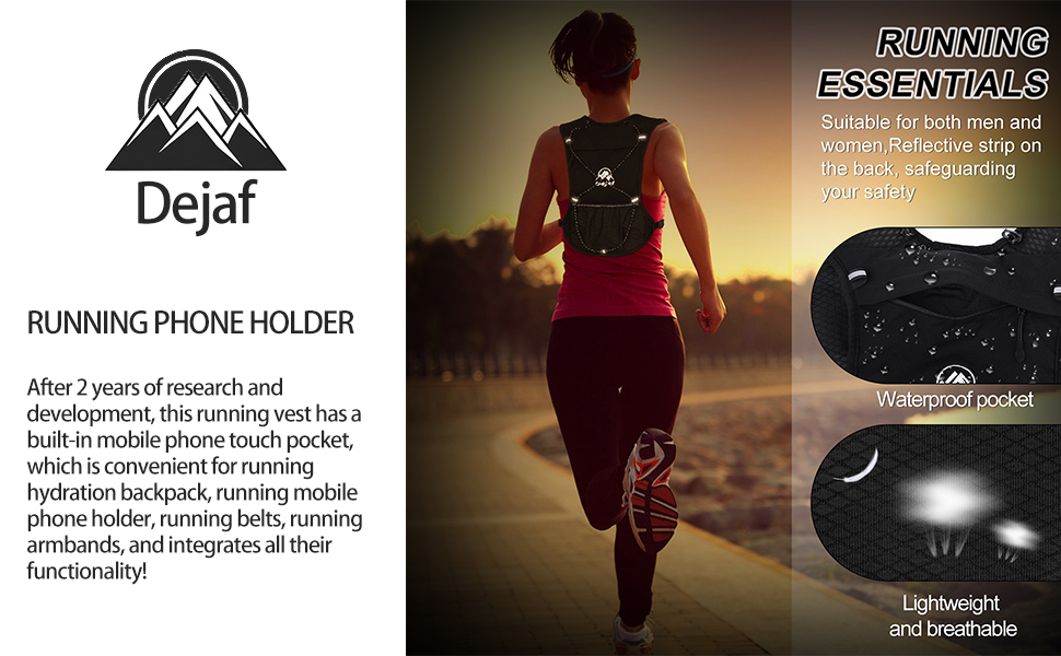 Running Vest for Women Men