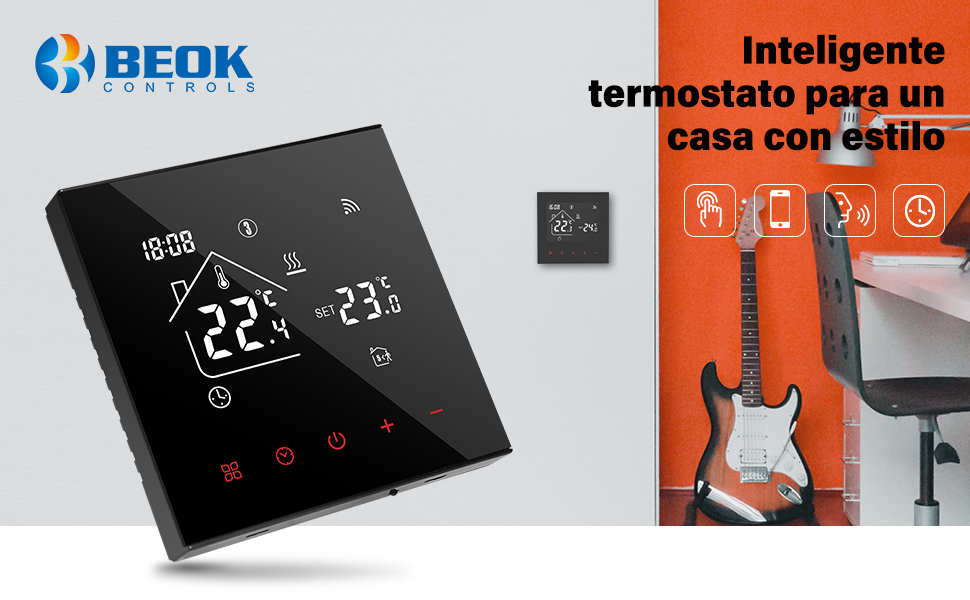 Termostato Inteligente Wi-fi para calentamiento