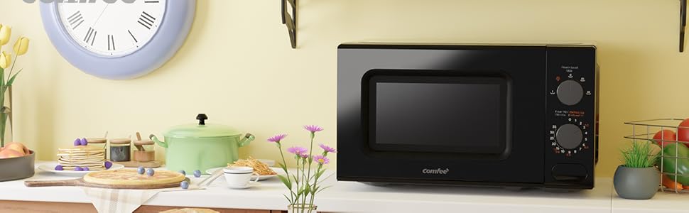كومفي ميكروويف 20 لتر 700واط COMFEE' Microwave Oven 20L 700W ميكروويف ميكرويف