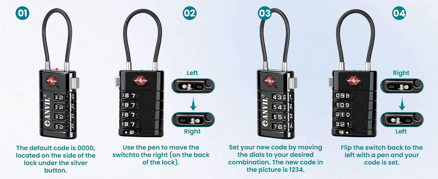 How To Reset The Combination Lock