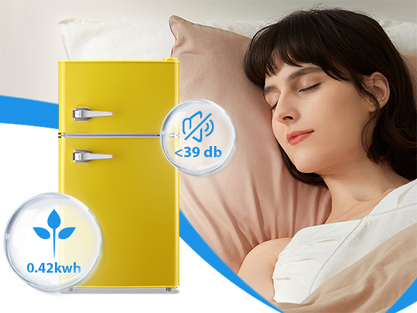 Mini Refrigerator シルバー 2段棚付き Mini Refrigerator シルバー 2段棚付き Mini Refrigerator